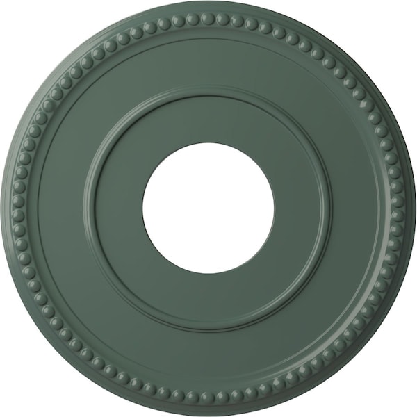 Ekena Millwork Bradford Ceiling Medallion (Fits Canopies up to 6 5/8"), 12 1/2"OD x 3 7/8"ID x 3/4"P, Cloud Burst CM12BRCBF - main